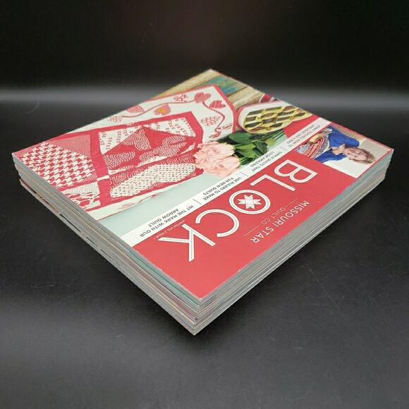 Missouri Star Quilt Co Block Magazine Volume 2 Issues 1–6 Complete Quilting Set - Picture 6 of 6